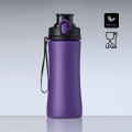 Primo teräspullo, 550 ml, lila