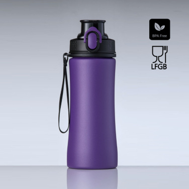 Primo teräspullo, 550 ml, lila, tuotekuva