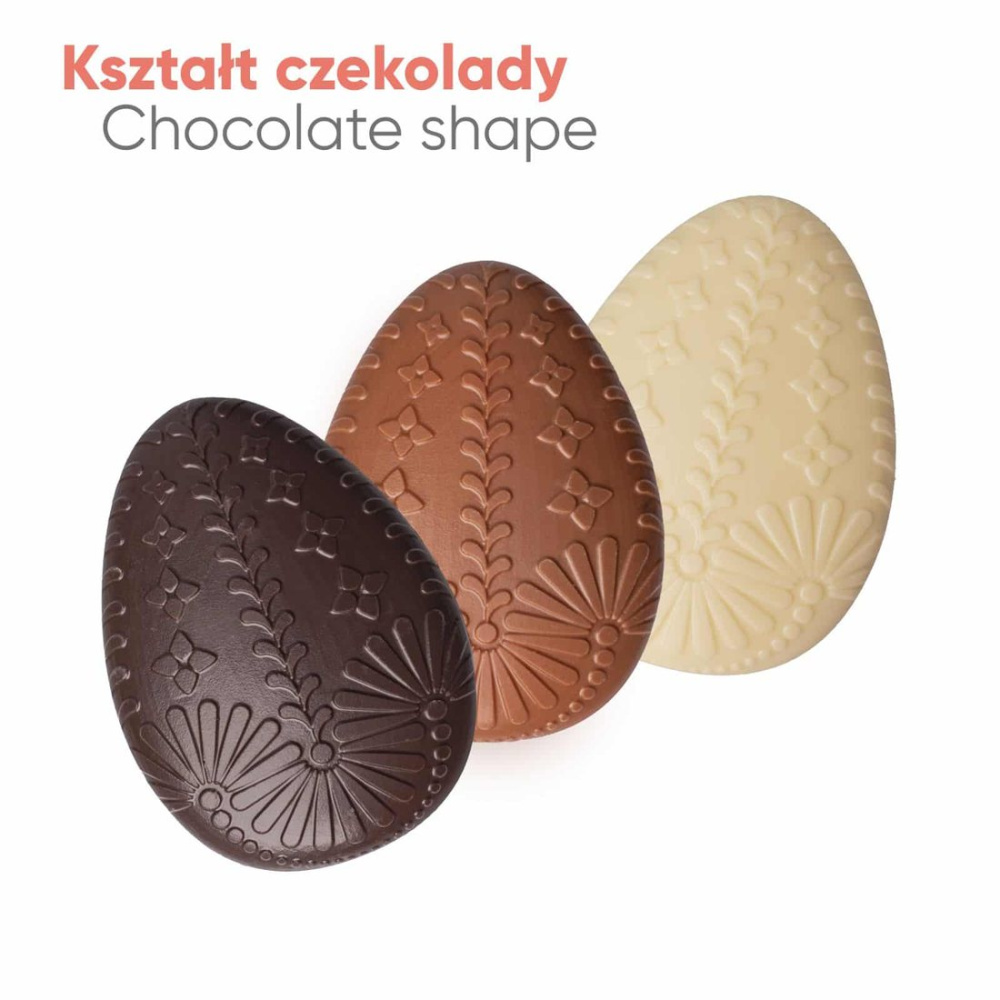 Mittatilaustyönä tehty suklaaminipääsiäismuna 40 g, tuotekuva