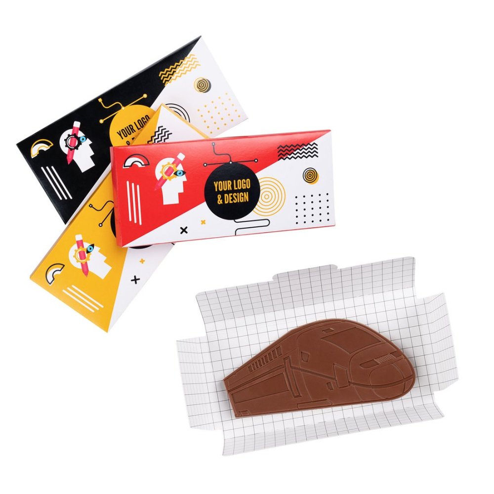 Suklaa yksittäisissä muodoissa suorakulmiossa 65 g, tuotekuva