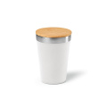 Don Travel Cup kierrätetty ruostumaton teräs 390 ml, Valkoinen