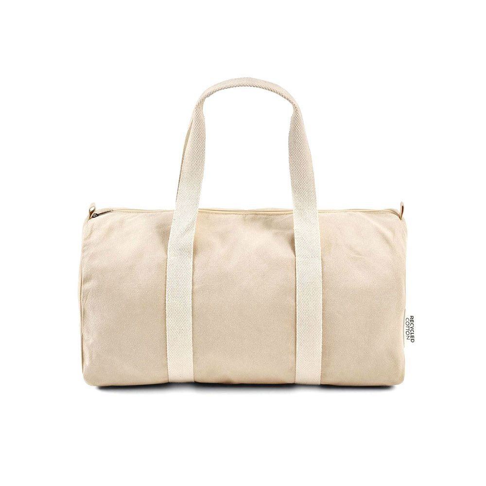 Zurich kuntosalikassi 30 litraa kierrätetty puuvilla ja rPET. 330 g/m², Luonnollinen, tuotekuva