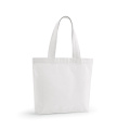 Aconcagua Ostoskassi Kierrätetty puuvilla 280 g/m², Valkoinen