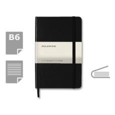 MOLESKINE-muistikirja, noin koko B6