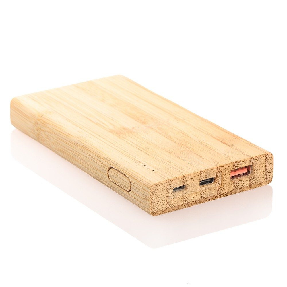 Bambuinen varavirtalähde 8000 mAh B'RIGHT | Caroline, tuotekuva (1)