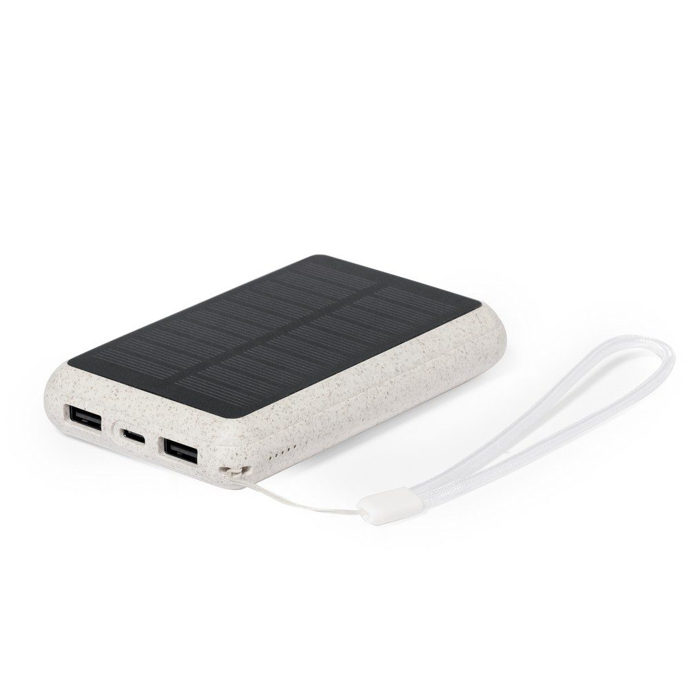 Vehnänolkivaravirtalähde 5000 mAh, aurinkolaturi, tuotekuva (1)