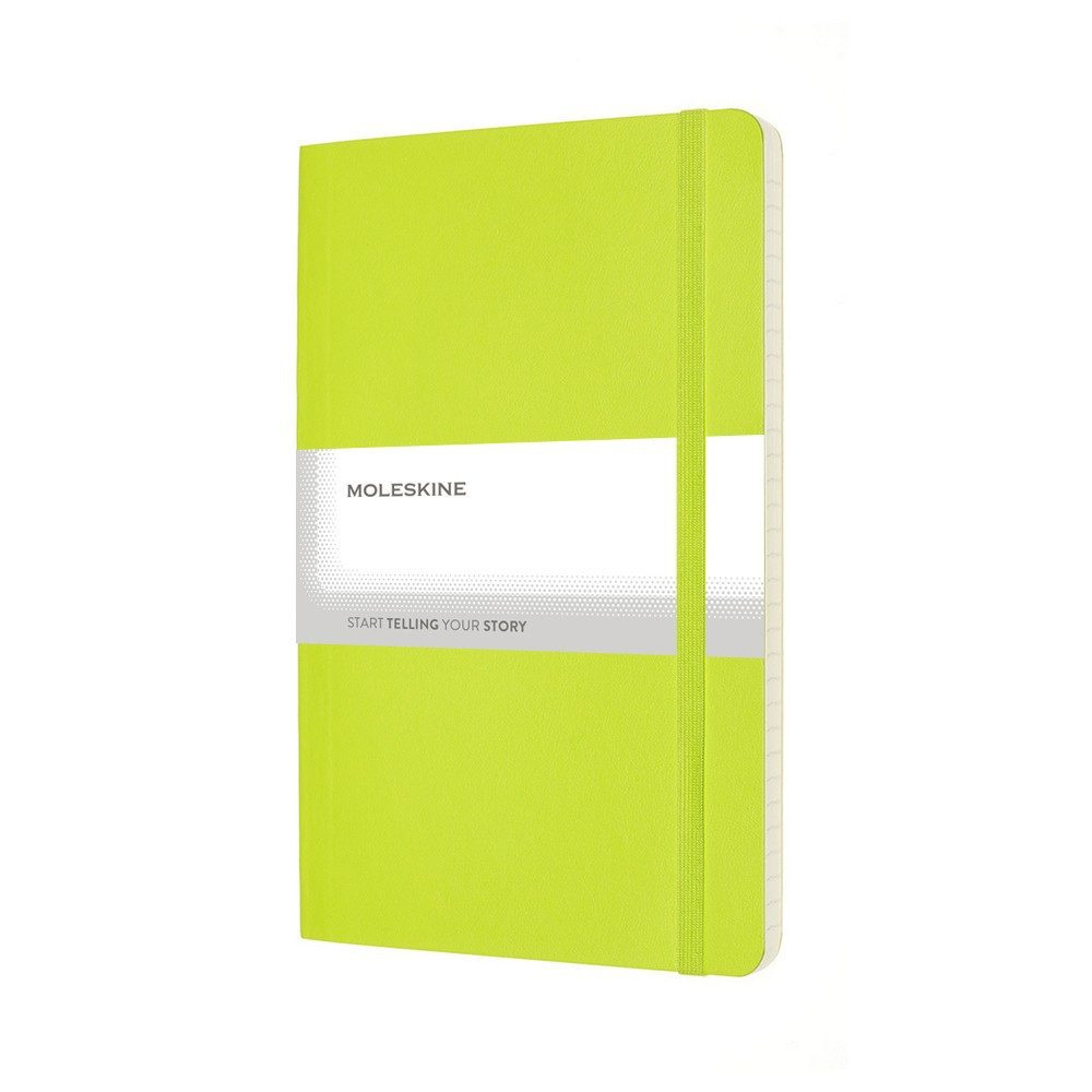 MOLESKINE-muistikirja, noin A5, lime, tuotekuva (1)