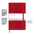 MOLESKINE-päiväkirja, punainen