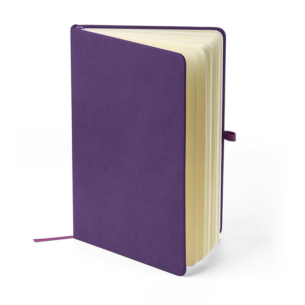 Muistikirja A5, violetti, tuotekuva (1)