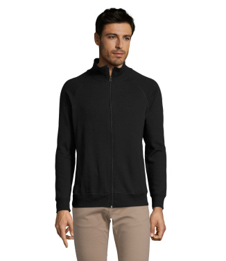 SUNDAE MEN ZIPPED JACKET, Musta, S, tuotekuva (3)
