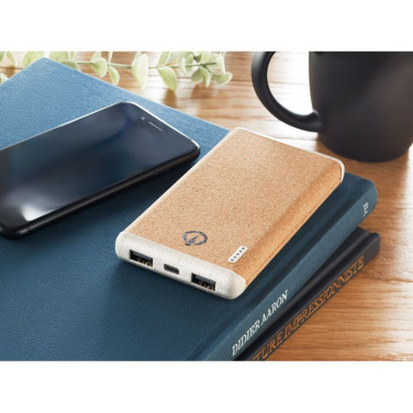 Varavirtalähde 10000 mAh, Beige, tuotekuva (3)