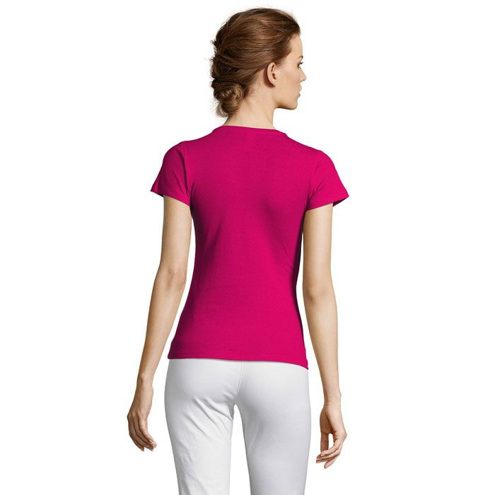 MISS Naisten T paita 150g, fuksia, S, tuotekuva (1)