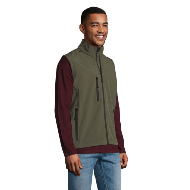 RALLYE MEN SOFTSHELL JACKET, Armeija, S, tuotekuva (2)