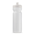 Urheilupullo bio 750 ml, läpinäkyvä / Valkoinen