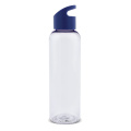 Juomapullo Loop Transparent R-PET 600 ml, läpinäkyvä / Tummansininen