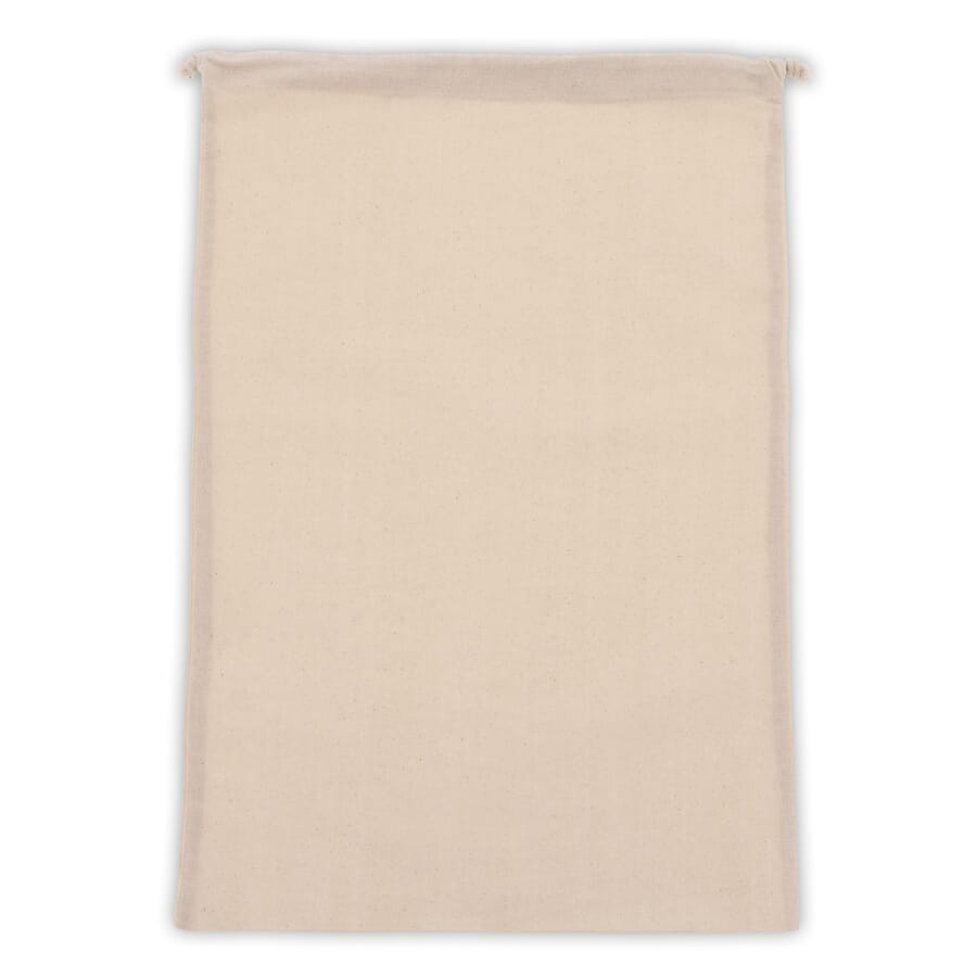 Lahjapussi OEKO-TEX® puuvilla 140g/m² 30x45 cm, luonnonvalkoinen, tuotekuva (1)