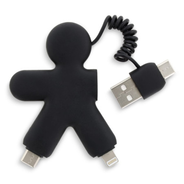 2064 | Xoopar Buddy Eco Charging Cable, musta, tuotekuva (4)