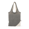 Ostoskassi Kierrätetty puuvilla OEKO-TEX® 140g/m² 38x42 cm, harmaa