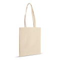 Olkalaukku puuvillakangas OEKO-TEX® 280g/m² 32x13x40 cm, luonnonvalkoinen