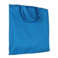 Ostoskassi OEKO-TEX® väri lyhyet kahvat 140g/m² 38x42 cm, sininen