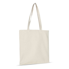 Olkalaukku OEKO-TEX® nature pitkät kahvat 220g/m² 38x42 cm