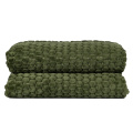 Sagaform Maja Fleece Plaid 130x170 cm, vihreä