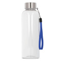 Vesipullo Jude R-PET 500 ml, läpinäkyvä / Sininen