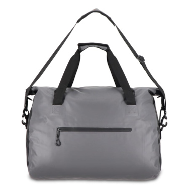Vedenpitävä duffelilaukku 40L IPX6, tummanharmaa, tuotekuva (4)