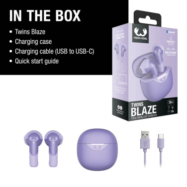 3TW2200 I Fresh 'n Rebel Twins Blaze - True Wireless earbuds with ENC, liila, tuotekuva (4)