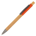 Kuulakärkikynä Madrid bambu, oranssi