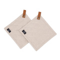 Kosta Linnewäfveri 2 pack kattilankannatin, beige