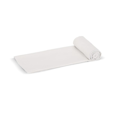 Nopeasti kuivuva pyyhe R-PET 50 x 100 cm sublimointi, valkoinen / Harmaa, tuotekuva (2)