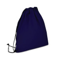 R-PET nyörikassi non-woven 38 x 42 cm 75g/m², tummansininen