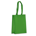 R-PET kantokassi laminoitu non-Woven 24 x 11 x 30 cm 105g/m², vaaleanvihreä