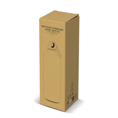 R-SS yksiseinäinen pullo, jossa on karabiini 750 ml, musta, tuotekuva (2)