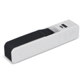 Travel Powerbank 2600mAh : vaaka, lamppu, viivoitin, lämpömittari., valkoinen