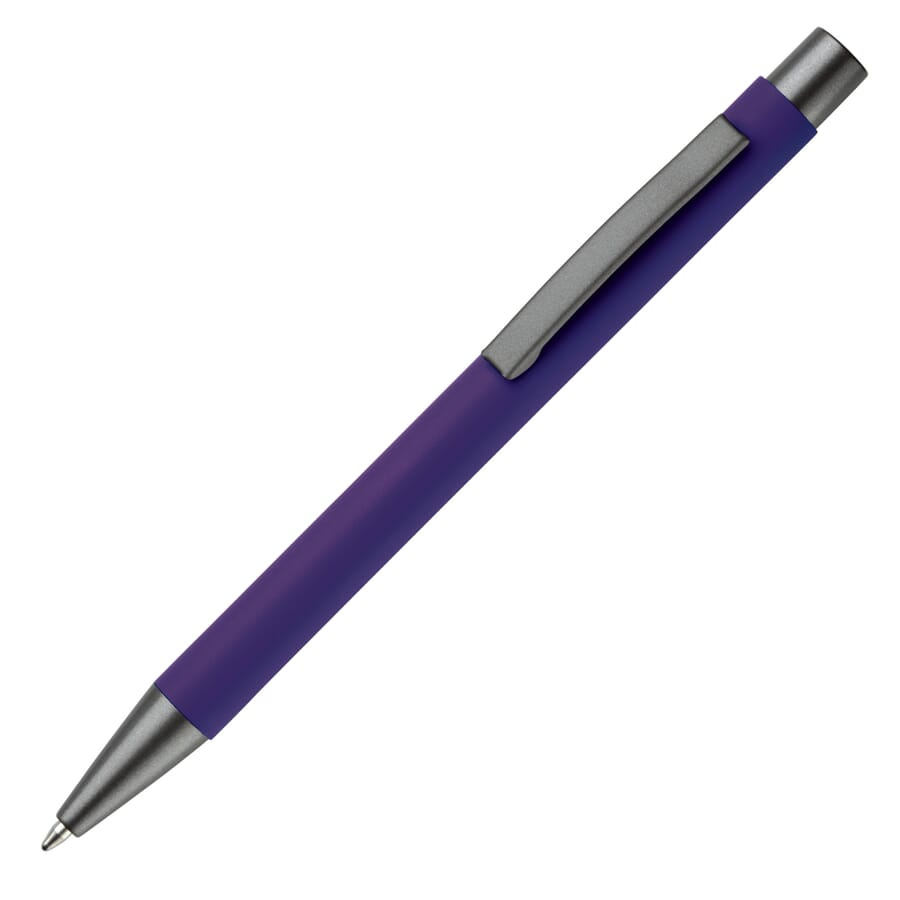 New York -kuulakynä pehmeä kosketus, violetti, tuotekuva (1)