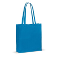 Olkalaukku puuvilla OEKO-TEX® 140g/m² 38x10x42 cm, vaaleansininen