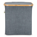InSideOut kokoontaitettava kori kannella Sogne 40.5 x 33 x 42 cm rPET, tummanharmaa