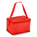 R-PET 6 Purkki kylmälaukku kuitukangas 20x 13 x 12.5 cm 75g/m², punainen