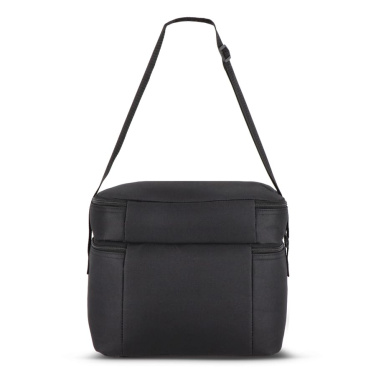 R-PET 600D kaksilokeroinen kylmälaukku 30 x 20 x 24 cm 12L, musta, tuotekuva (3)