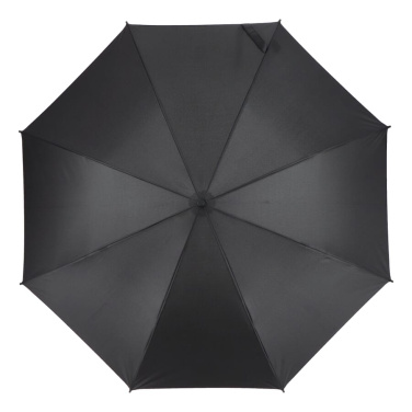 Verdure 190T Pongee 23" Tuulenpitävä koukkusateenvarjo Automaattinen avautuminen, musta, tuotekuva (3)
