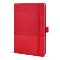 Muistikirja Thermo Leather A5, punainen