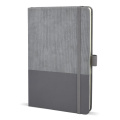 Muistikirja Thermo Leather A5, harmaa