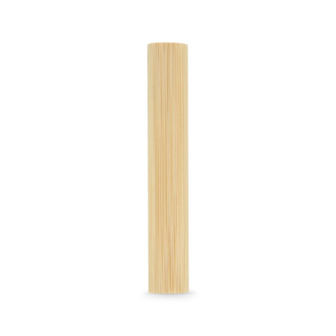 Powerbank Bamboo 5000 mAh, luonto, tuotekuva (3)