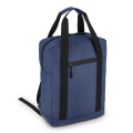 PU-pinnoitettu R-PET 600D -reppu 27,5 x 12 x 37,5 cm 12 l, tummansininen