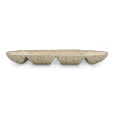 Sagaform Ditte keraaminen tarjoiluastia 36x20 cm, beige, tuotekuva (2)