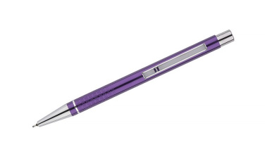 BONITO-kuulakärkikynä mustalla täyttöpakkauksella, tuotekuva, violetti (4)