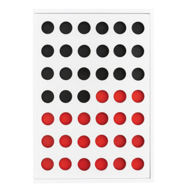 Neljä riviin puupeli, valkoinen, yksityiskohta (3)