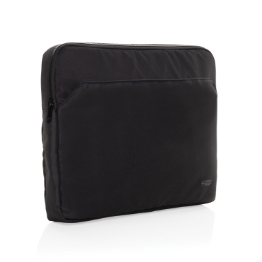 Swiss Peak Aware™ RPET Essential 15.6" Laptop sleeve, musta, yksityiskohta (1)